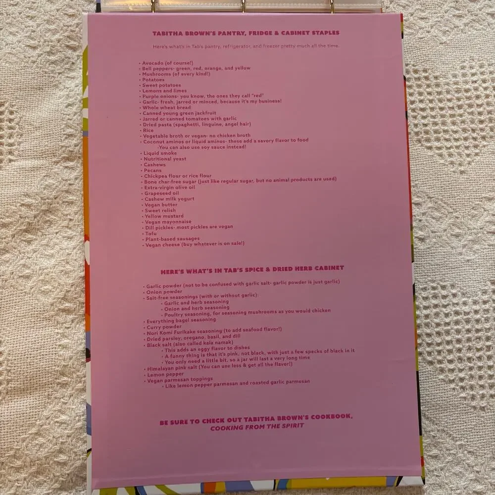 Target new recipes